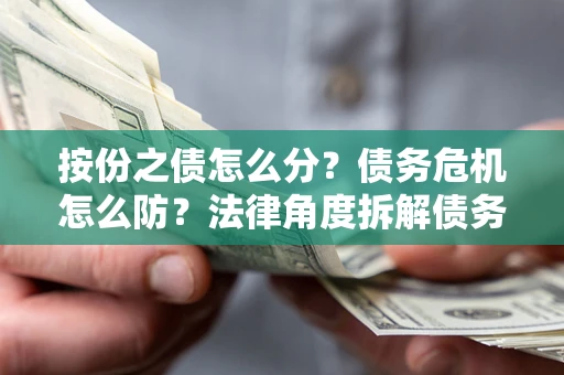 武汉按份之债怎么分？债务危机怎么防？法律角度拆解债务分配与风险自保指南