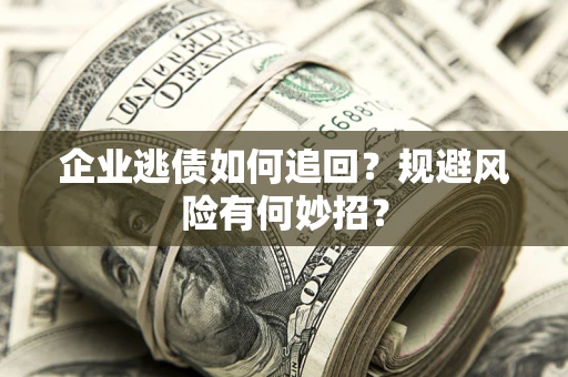 武汉企业逃债如何追回？规避风险有何妙招？