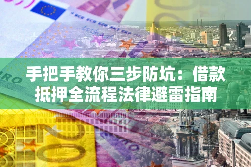 武汉手把手教你三步防坑：借款抵押全流程法律避雷指南