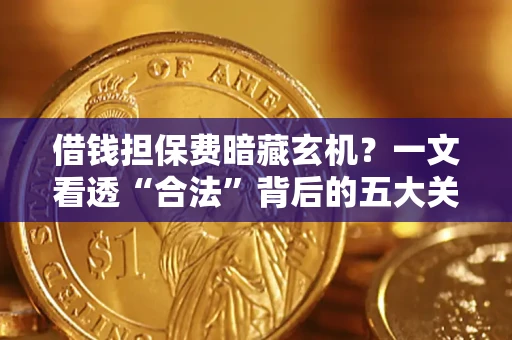 武汉借钱担保费暗藏玄机？一文看透“合法”背后的五大关键陷阱