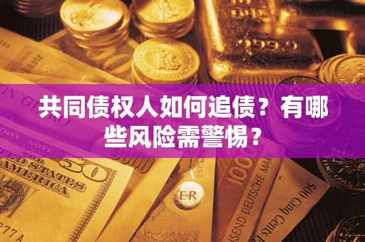 武汉共同债权人如何追债？有哪些风险需警惕？