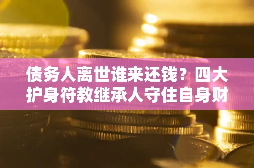 武汉债务人离世谁来还钱？四大护身符教继承人守住自身财产